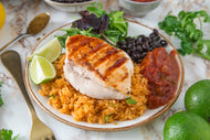 Cajun Chicken with Mexican Style Rice